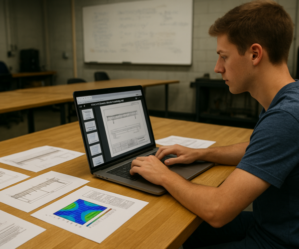 How Engineering Student Jason Miller Turned a Pile of CAD Exports Into One Clean PDF for His Capstone Review